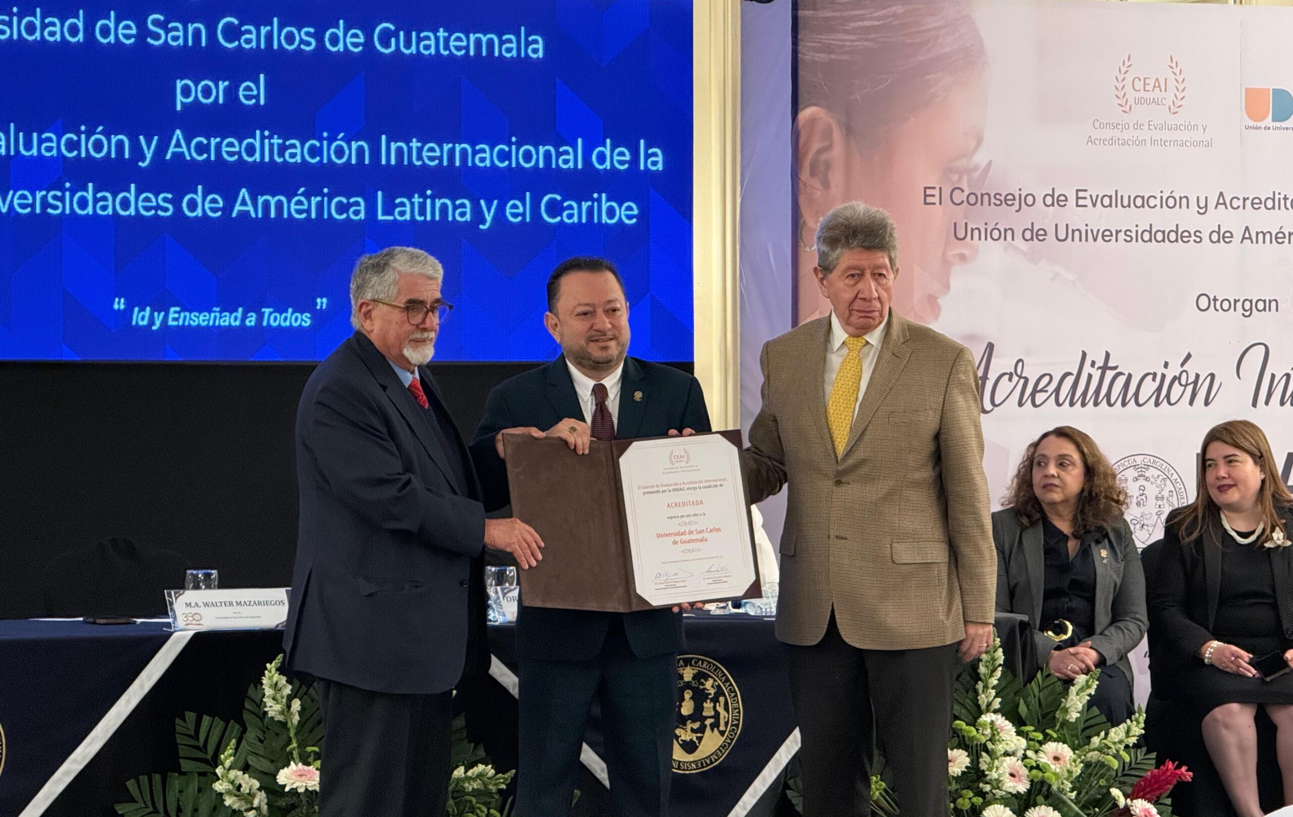 USAC obtiene acreditación internacional por su calidad académica y administrativa