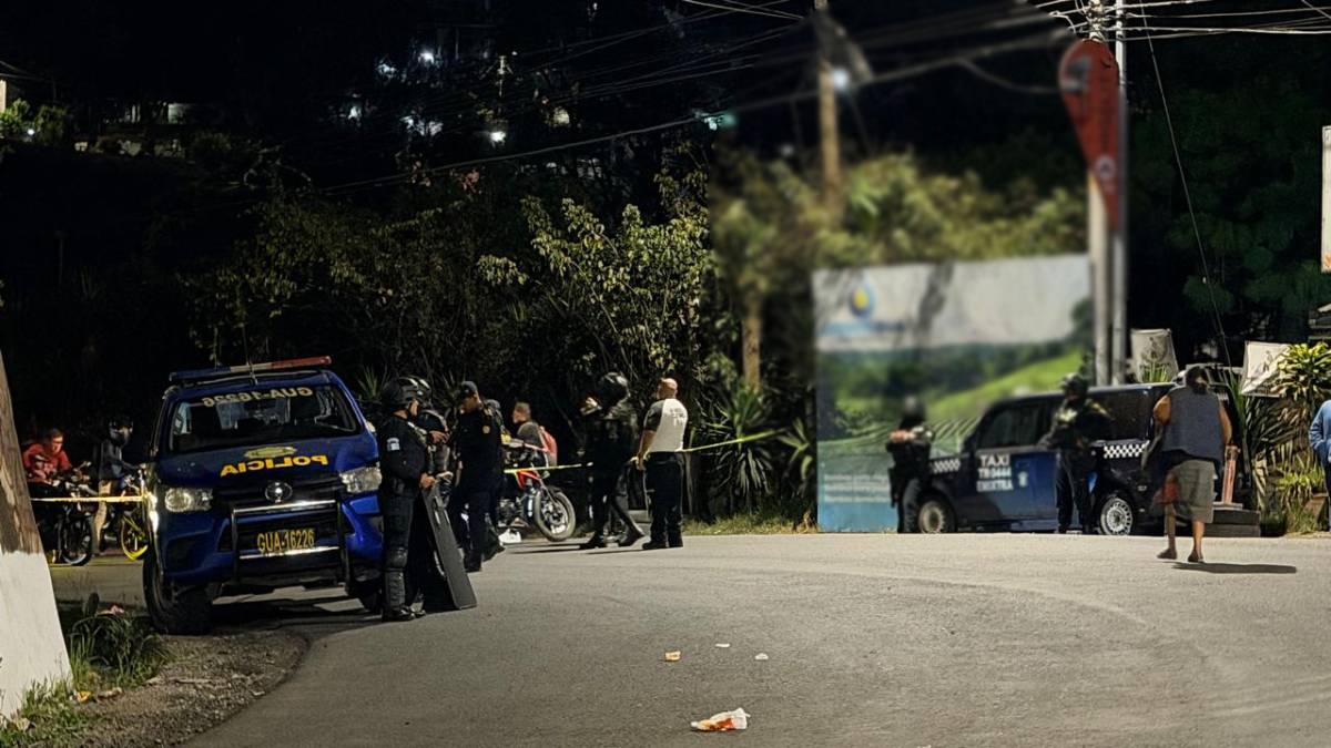 Actualización: Detenidos por ataque en San Pedro Sacatepéquez tienen antecedentes y les decomisan un fusil AK-47