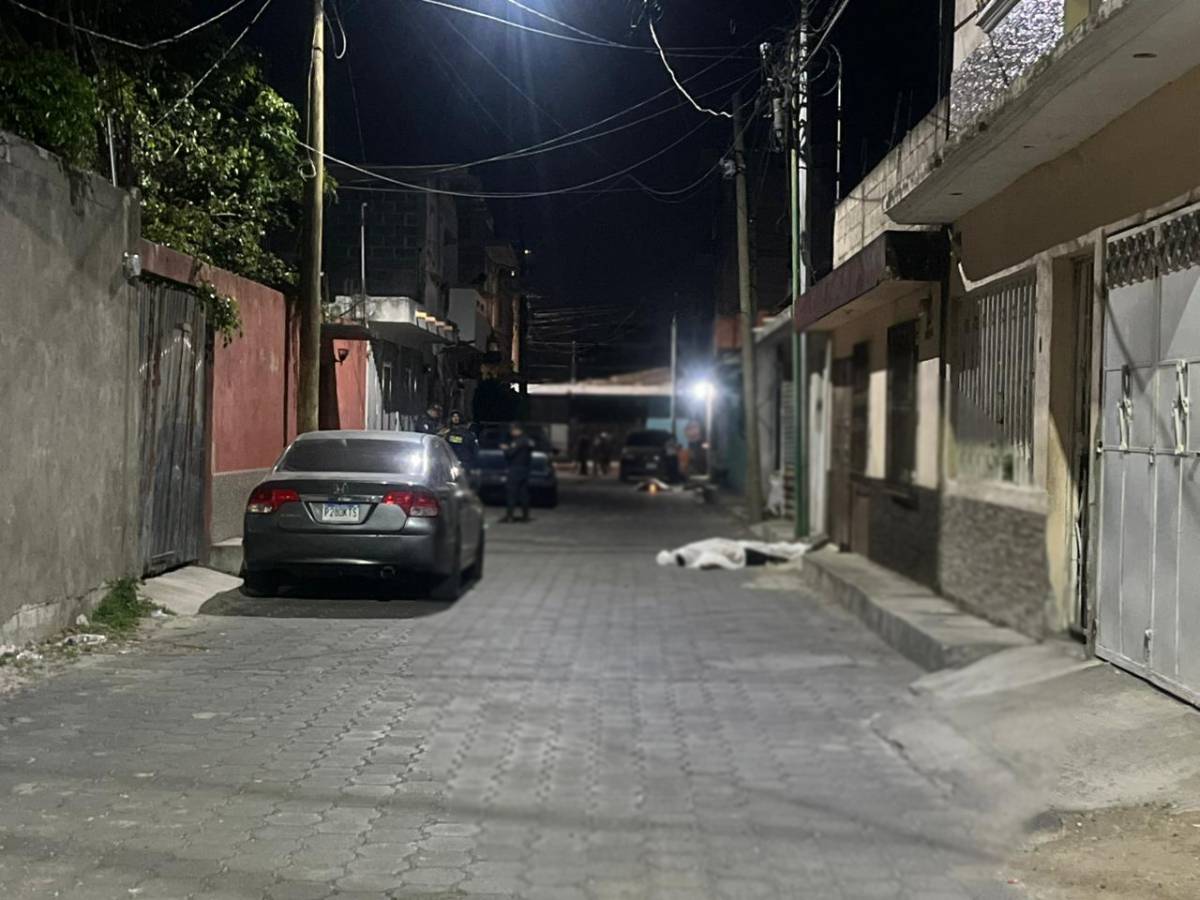 Tres fallecidos en dos hechos violentos en el municipio de Amatitlán