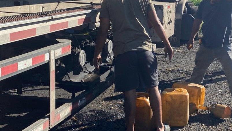 PNC rastrea estructura dedicada al robo de combustible en Escuintla