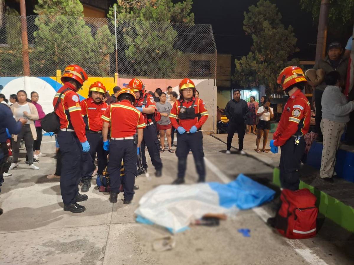 Balacera en zona 6 dejó un fallecido y tres heridos