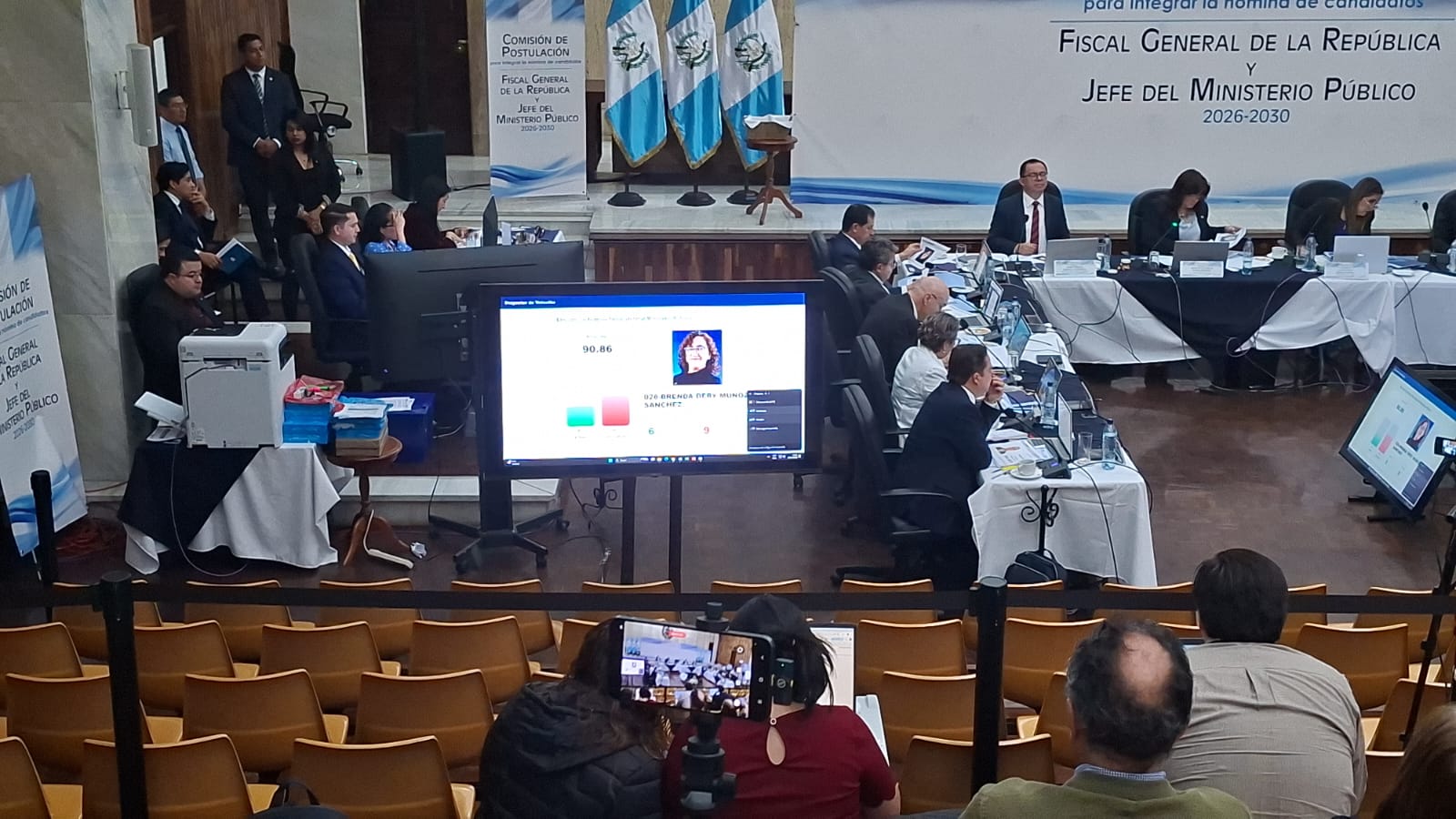 Segunda ronda: Cinco aspirantes integran nómina de Fiscal General