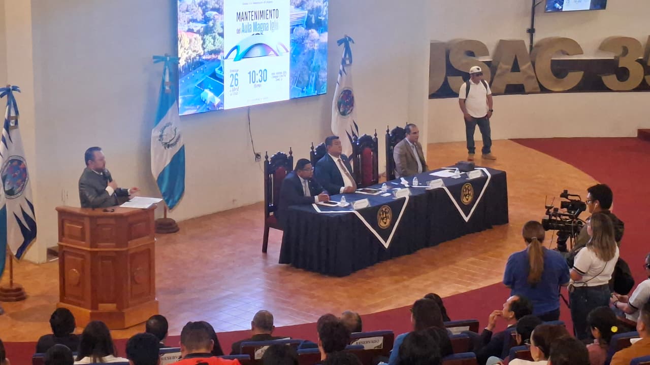 Concluyen los trabajos de mantenimiento del aula magna Iglú