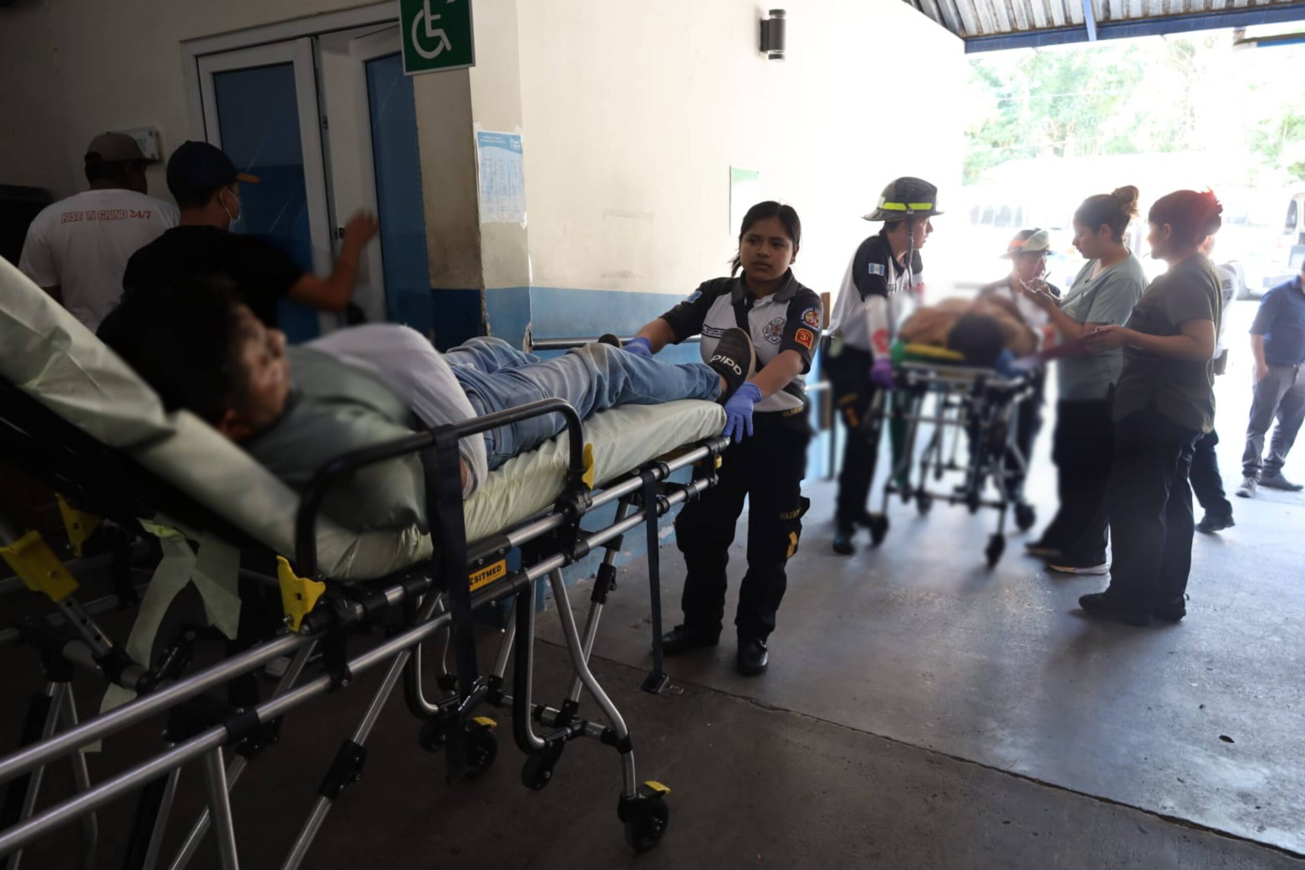 Personas vapuleadas en Santo Domingo Xenacoj