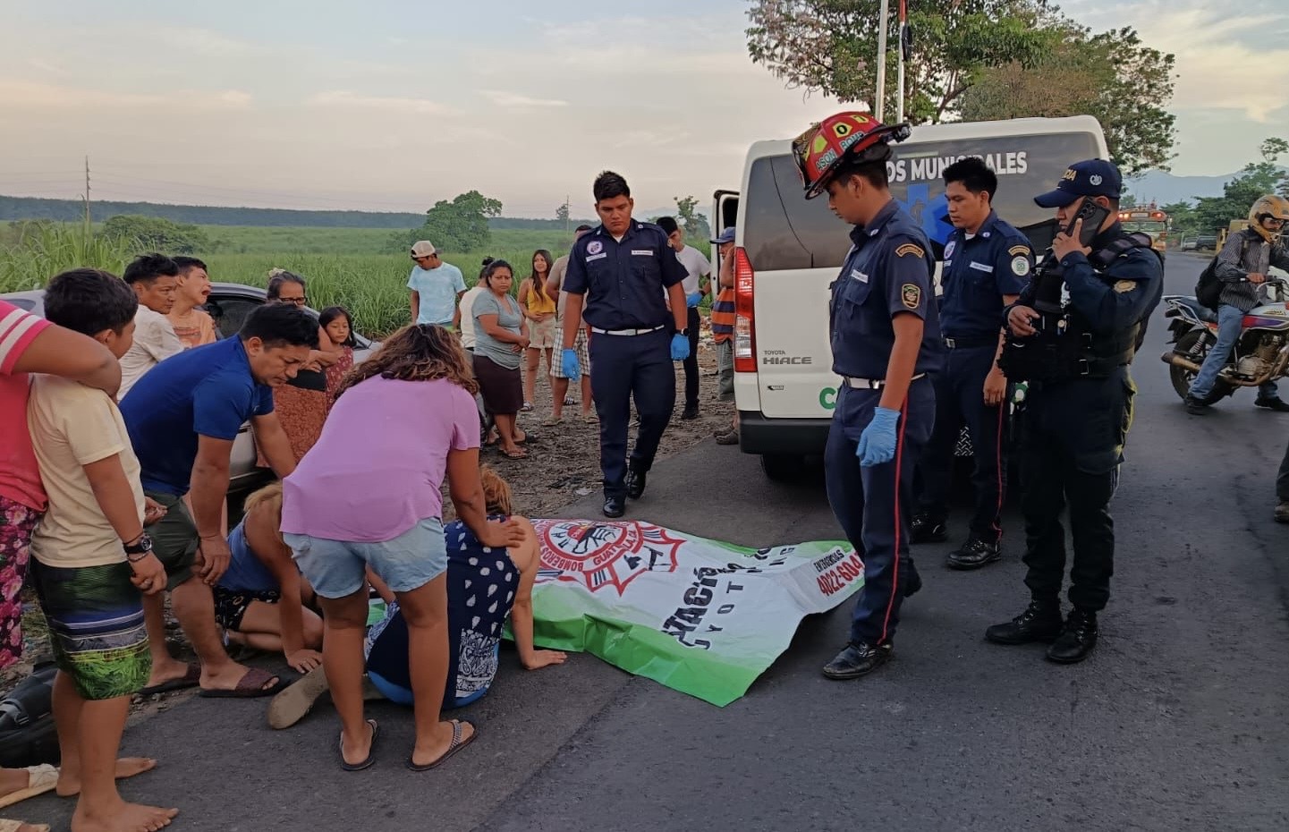 Ataque armado deja un fallecido en ruta de Cuyotenango, Suchitepéquez