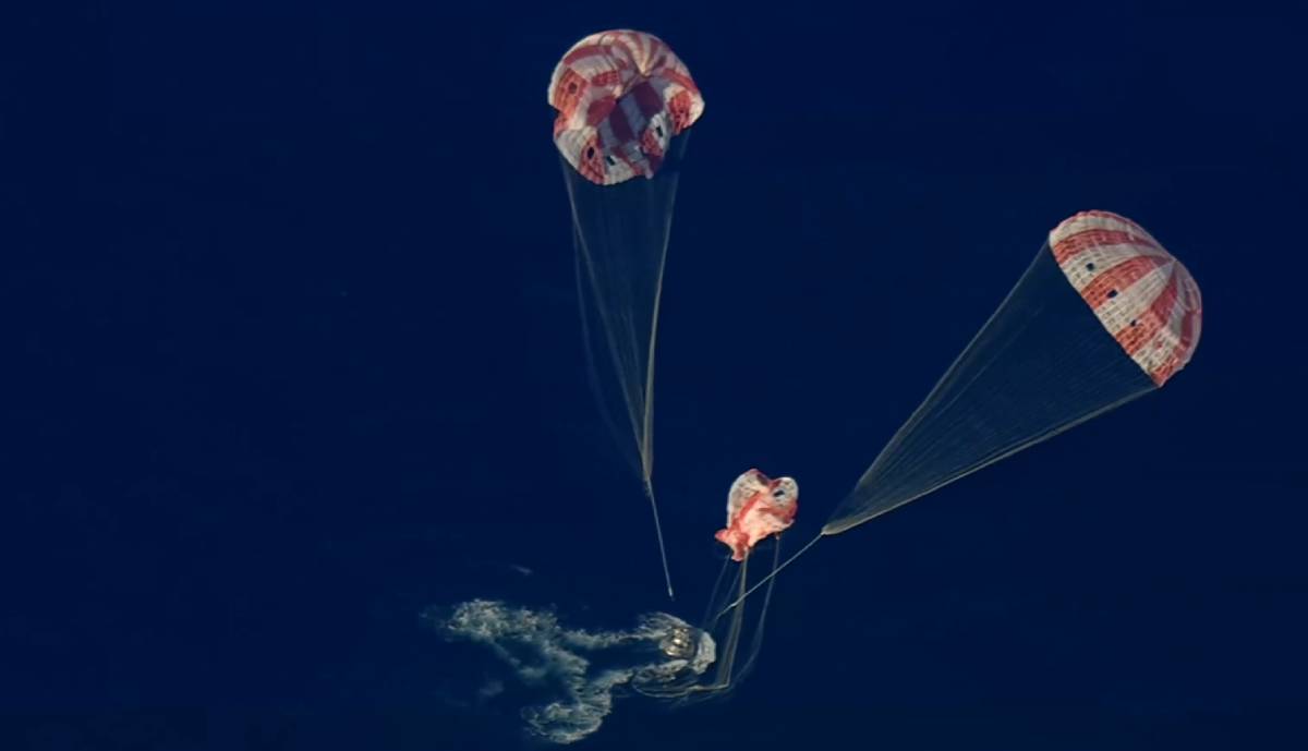 ¡Orión regresa a La Tierra! NASA le da bienvenida a los cuatro astronautas