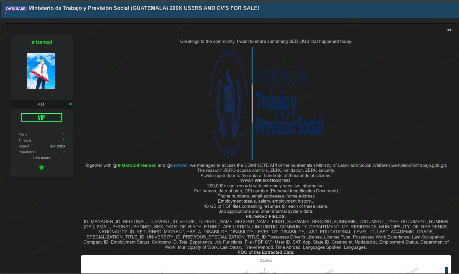 Ministerio de Trabajo investiga posible hackeo de portal “Tu empleo”