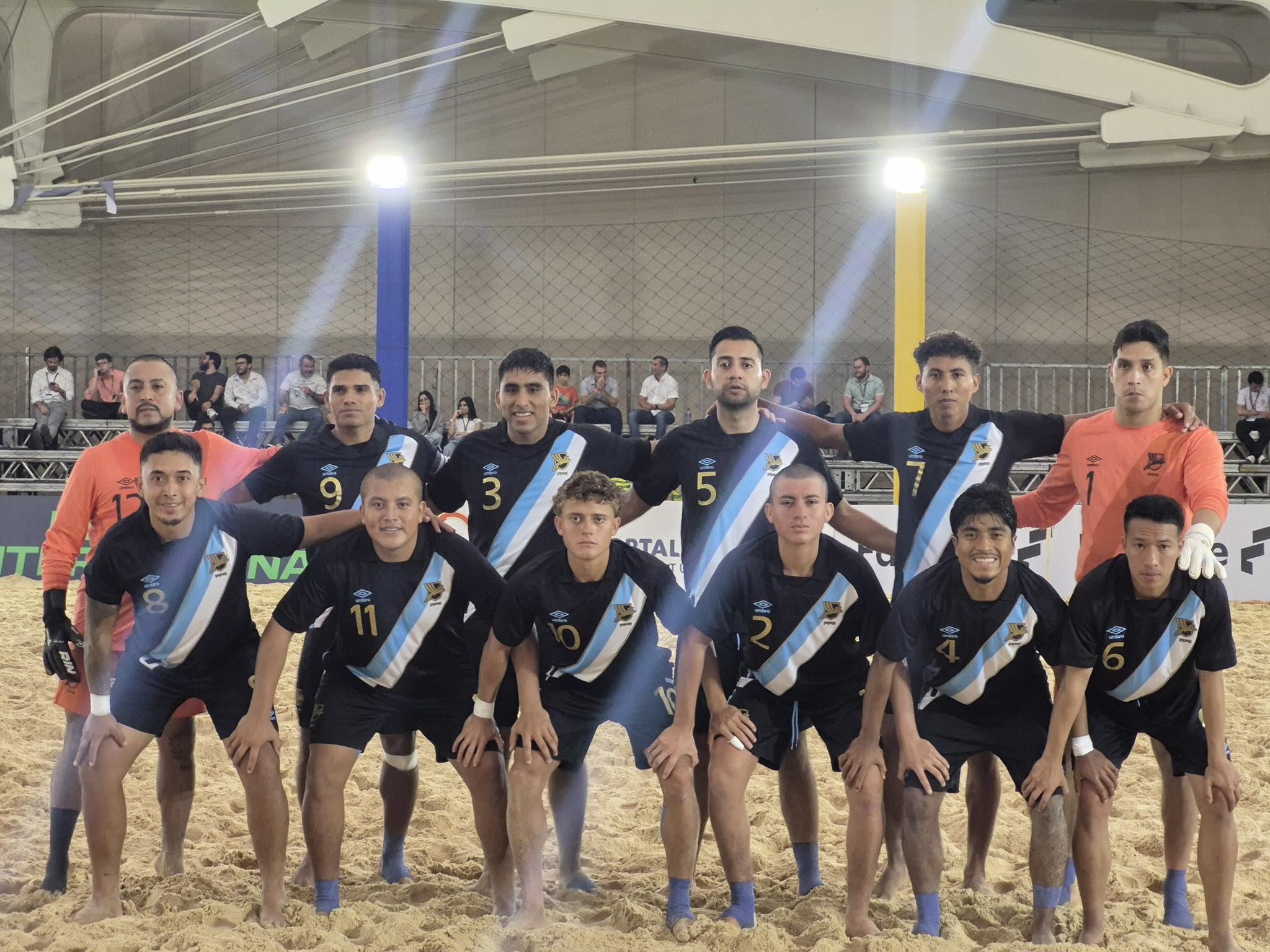 Guatemala enfrenta hoy a Brasil en el segundo amistoso internacional de fútbol playa