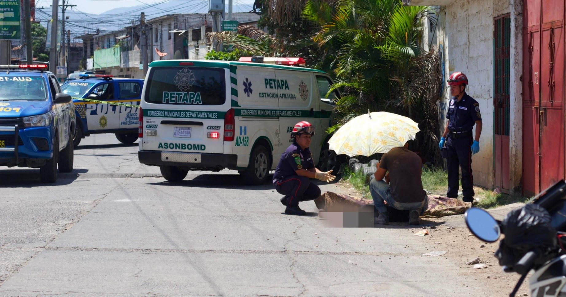 Menor fallece en ataque armado en San Miguel Petapa
