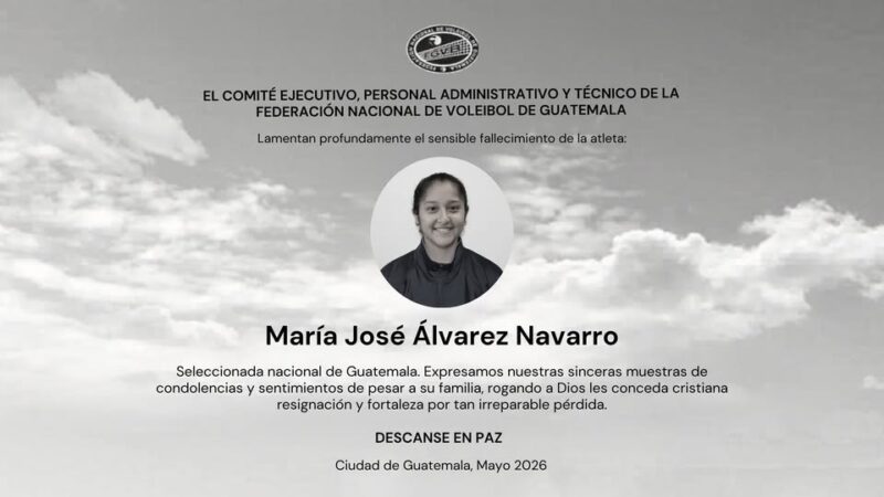 Fallece destacada seleccionada nacional de voleibol