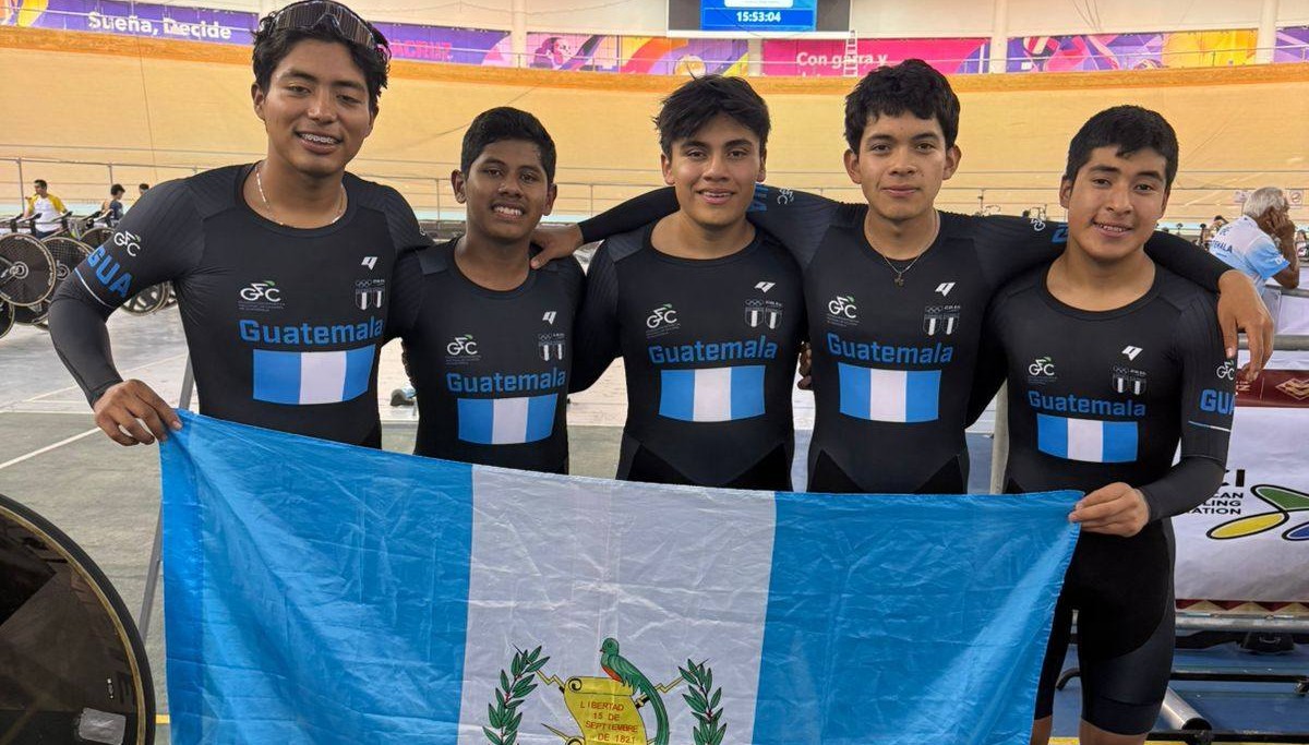 Guatemala compite en el Campeonato Panamericano de Pista en México