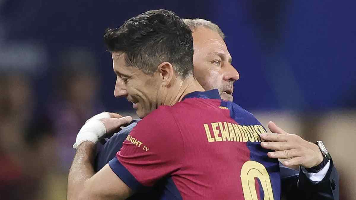 Declaraciones de Flick resaltan la influencia de Lewandowski en el equipo