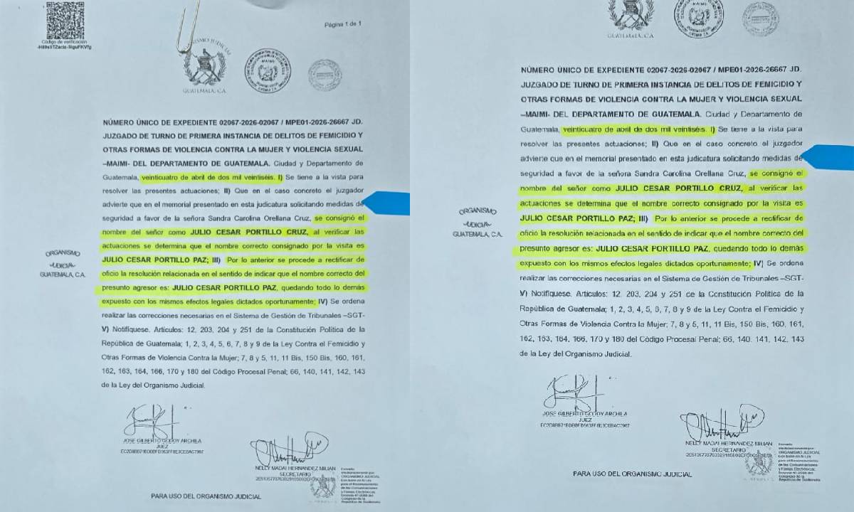 Diputada Carolina Orellana aclara denuncia, mientras diputado Julio Portillo defiende a su hijo