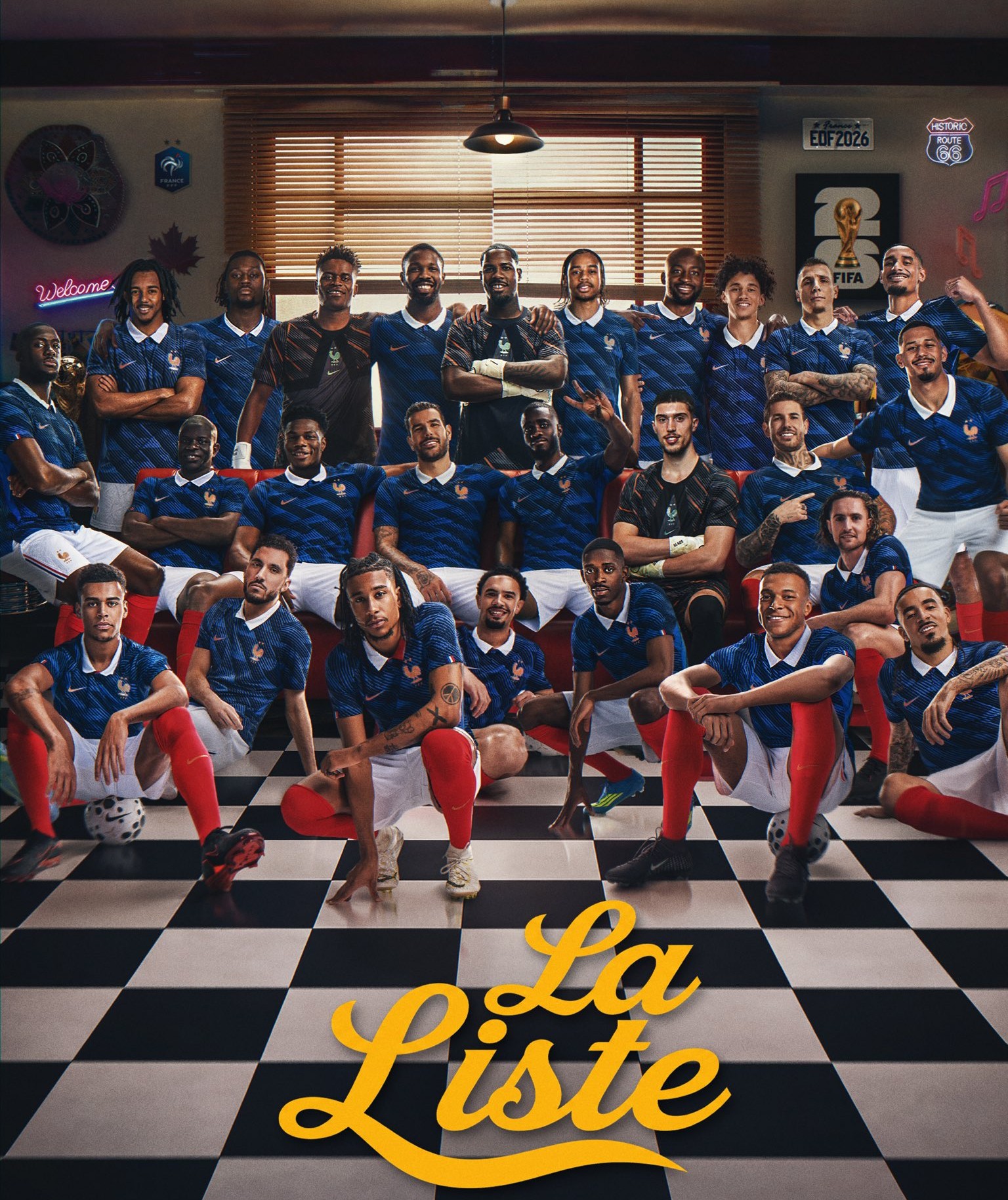Francia revela sus 26 convocados para el Mundial 2026