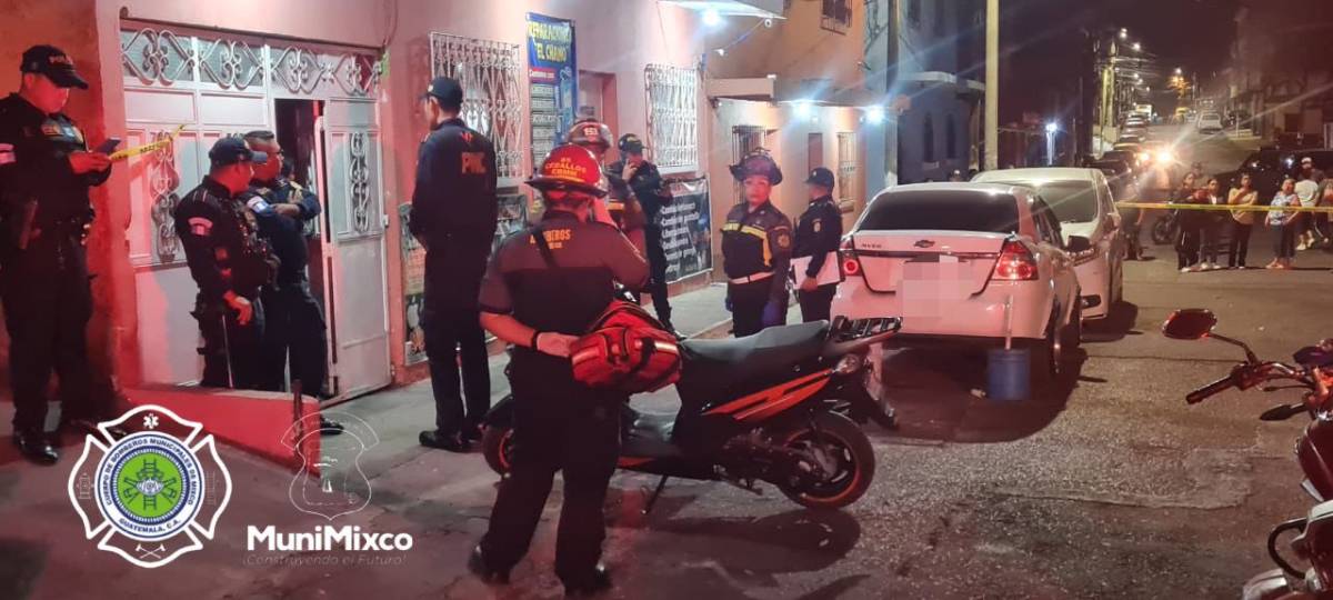 Comerciante asesinado en la zona 6 de Mixco