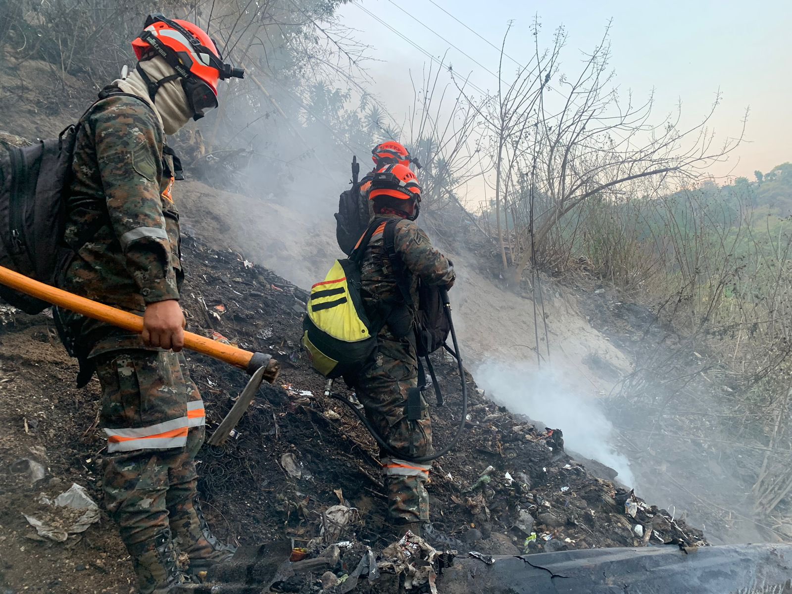 Más de 30 incendios se mantienen activos en territorio nacional