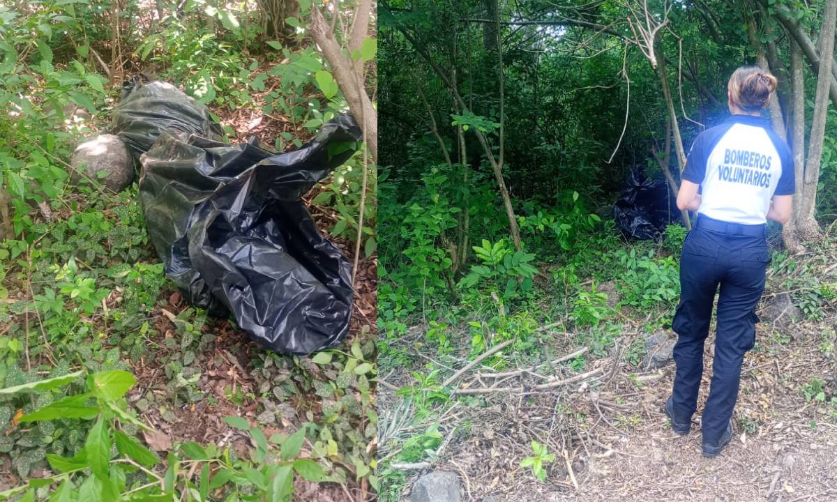 Localizan cuerpo envuelto en sábanas y bolsas plásticas