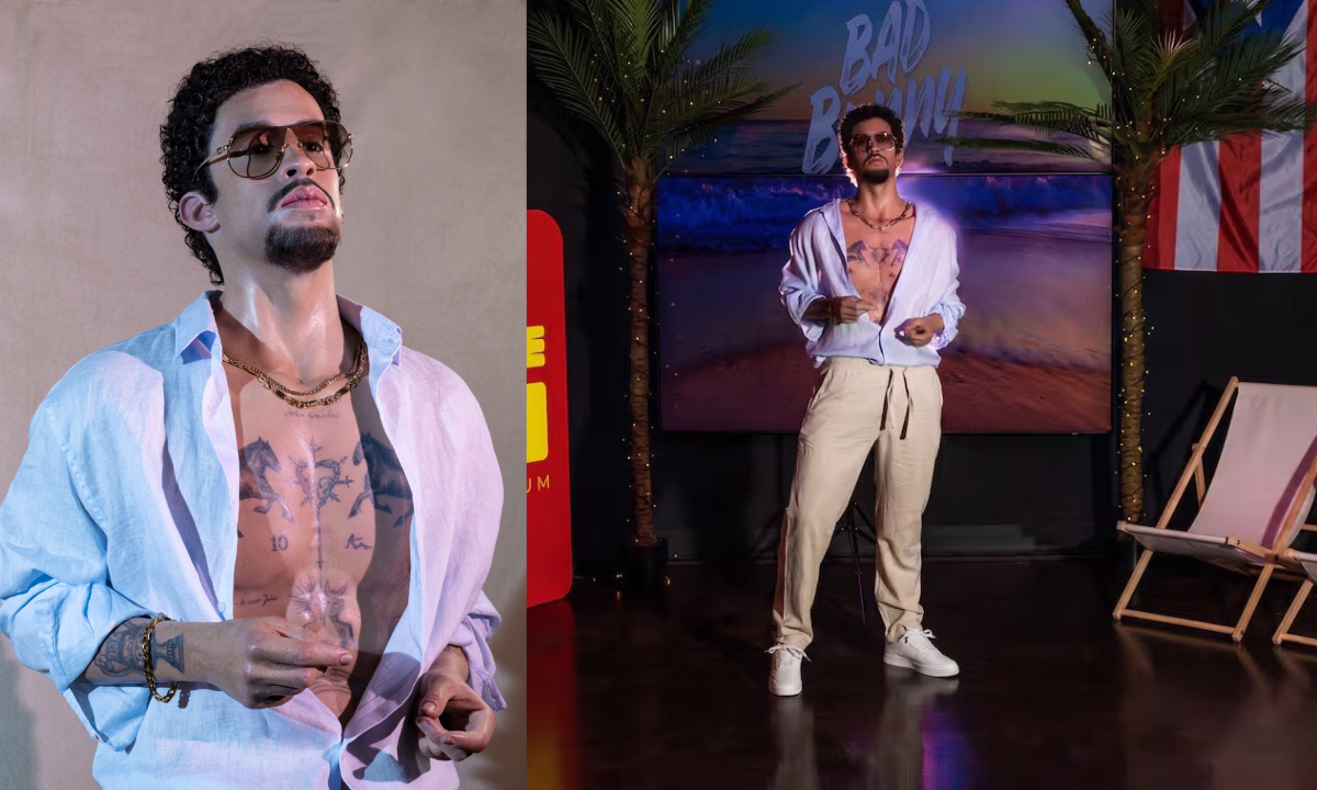 Bad Bunny inmortalizado con figura de cera