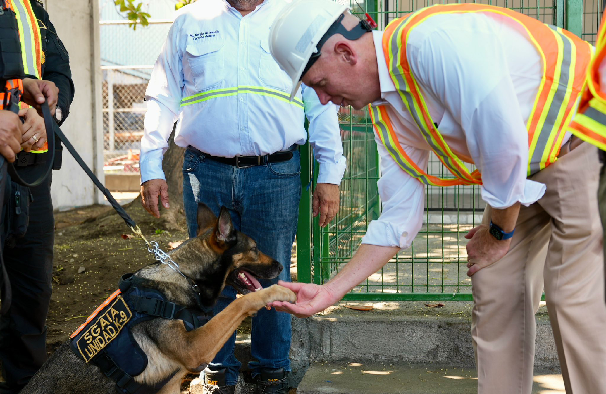 Inauguran instalaciones para unidades K9 en Puerto Quetzal