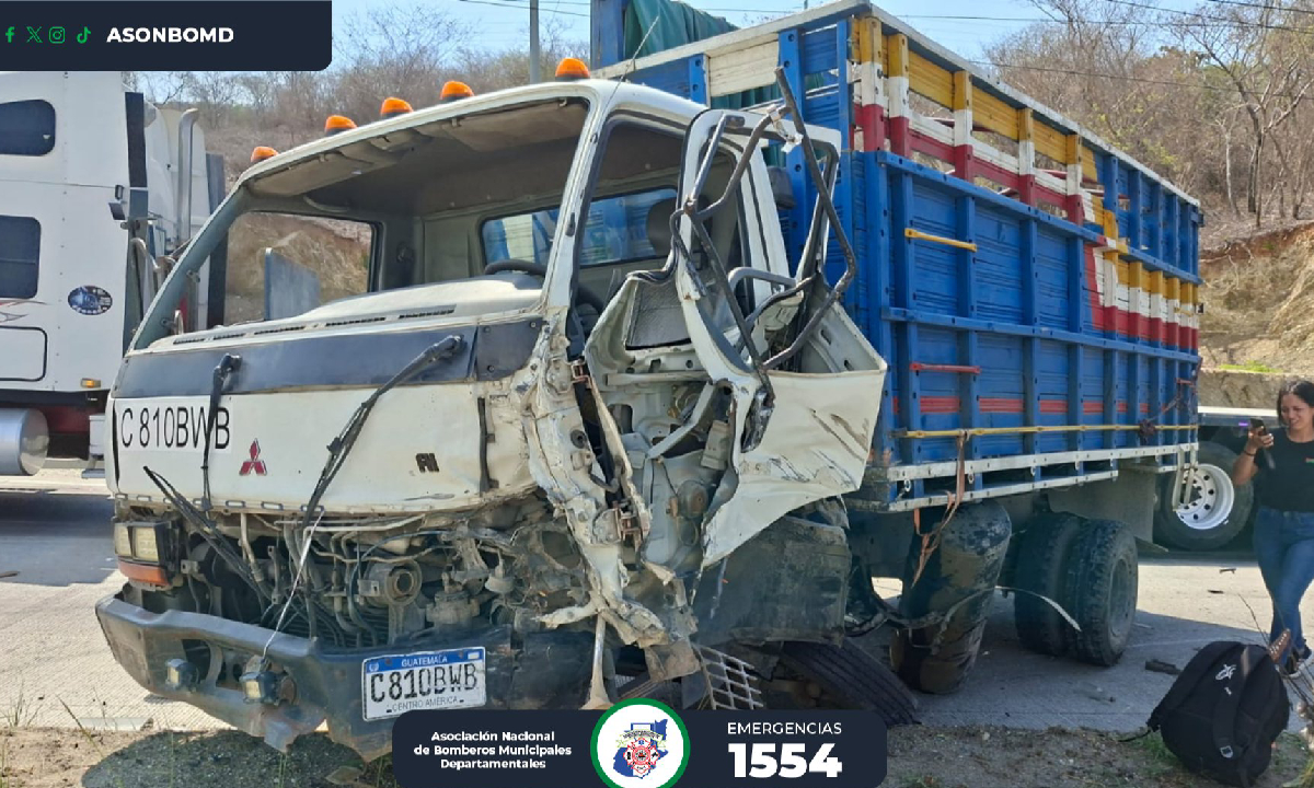 Cinco personas heridas tras accidente en ruta al Atlántico