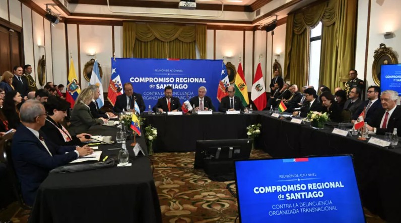 Países sudamericanos unen fuerzas con un plan regional contra el crimen organizado