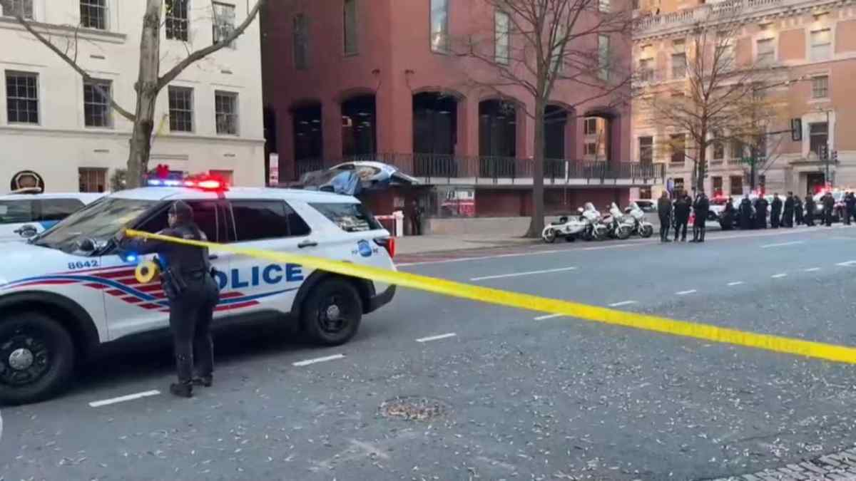 Una persona resultó herida en operativo policial cerca de la Casa Blanca