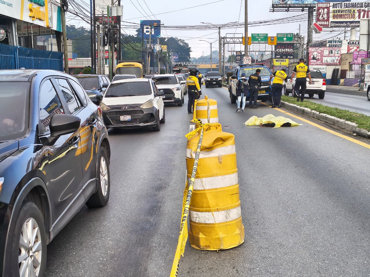 Joven muere atropellado por vehículo cuando cruzaba una calle en Ruta a El Salvador