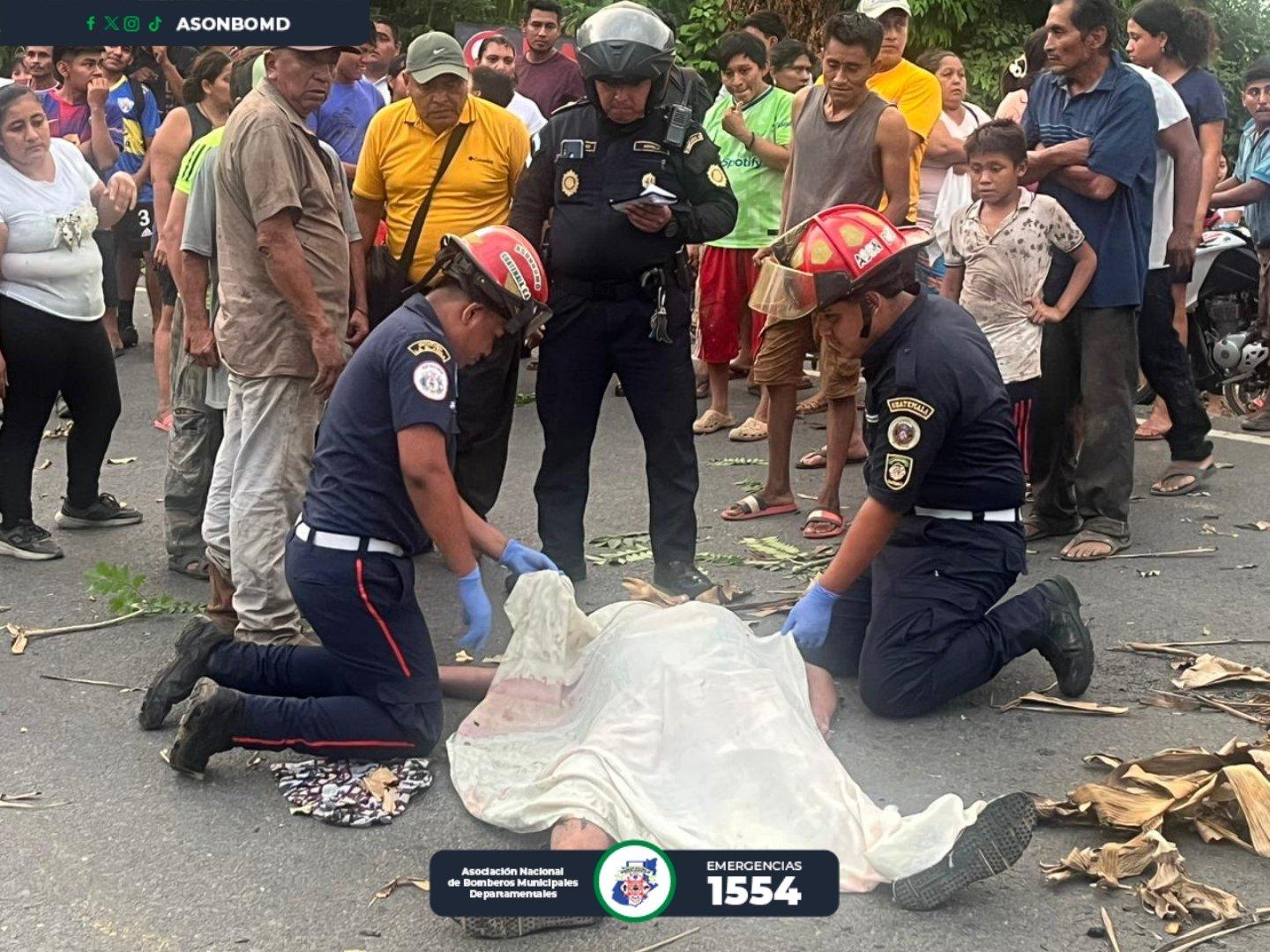 Motorista muere tras accidente provocado por abejas en Coatepeque
