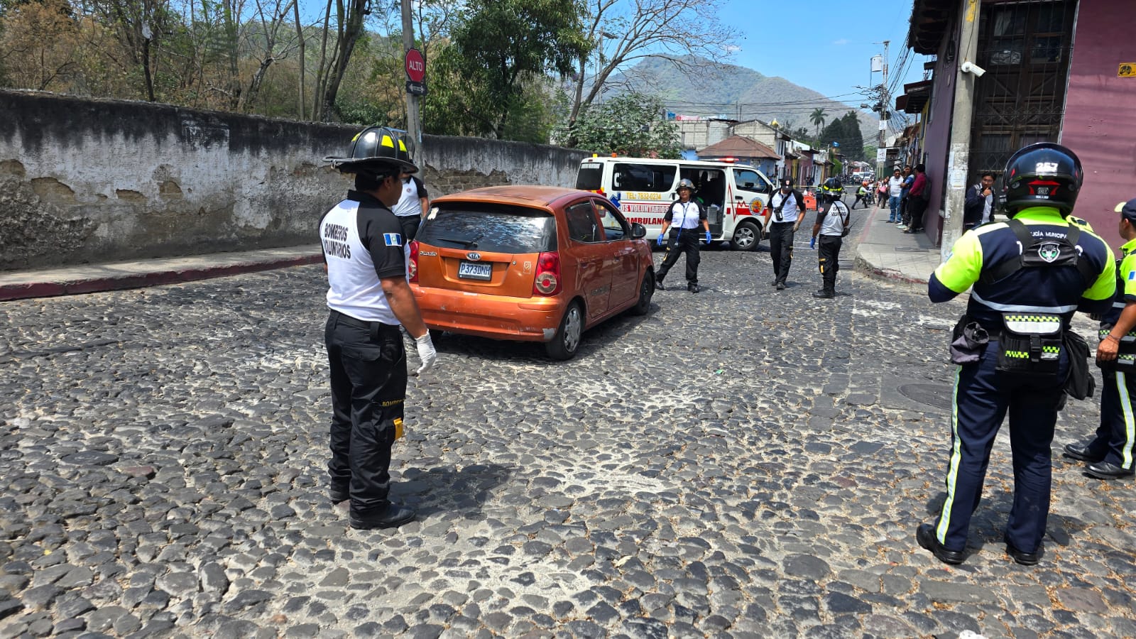 Ataque armado en Antigua Guatemala deja dos fallecidos