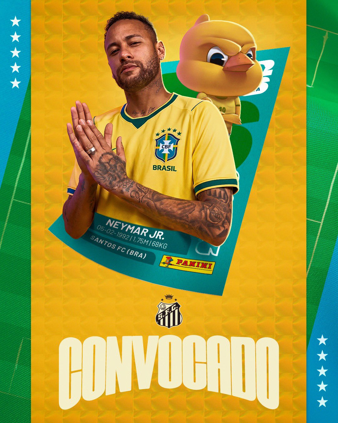 El ultimo baile del ´10´: Neymar regresa a la “Canarinha” para buscar el hexacampeonato.