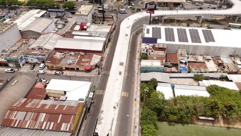 Paso a desnivel hacia zona 7 alcanza 94% de avance