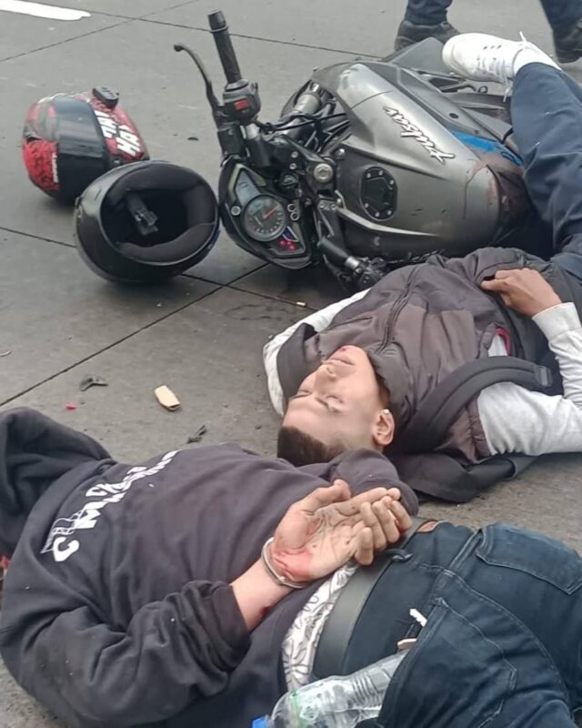 Balacera entre PNC y presuntos motoladrones deja un fallecido