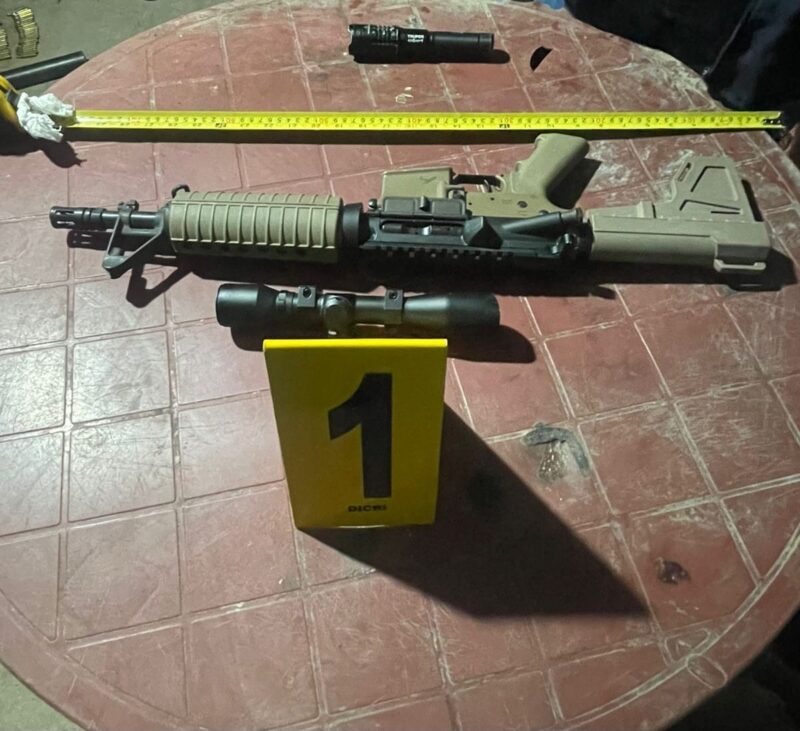 Huehuetenango: Seis capturados y armas de fuego decomisadas