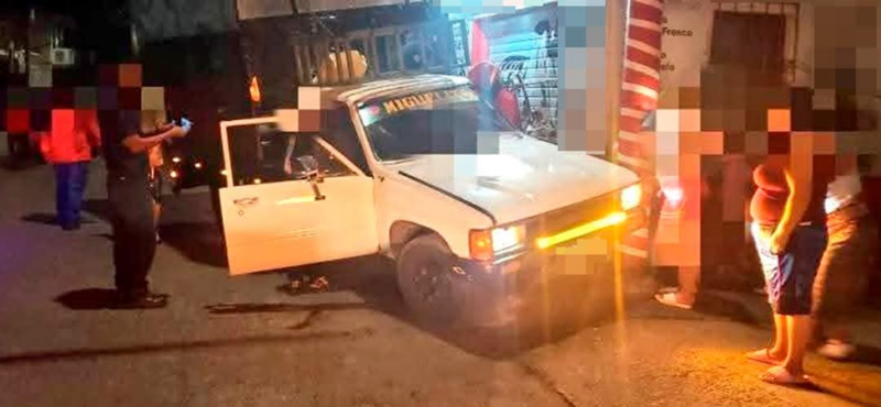 Conductora de picop es atacada a balazos en Chinautla