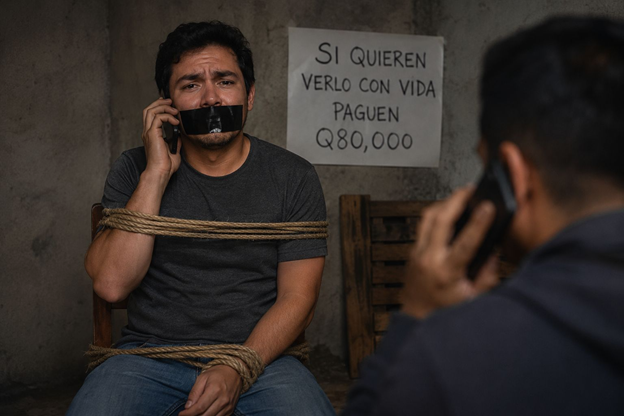 Hombre finge su secuestro para exigir Q80 mil a su familia