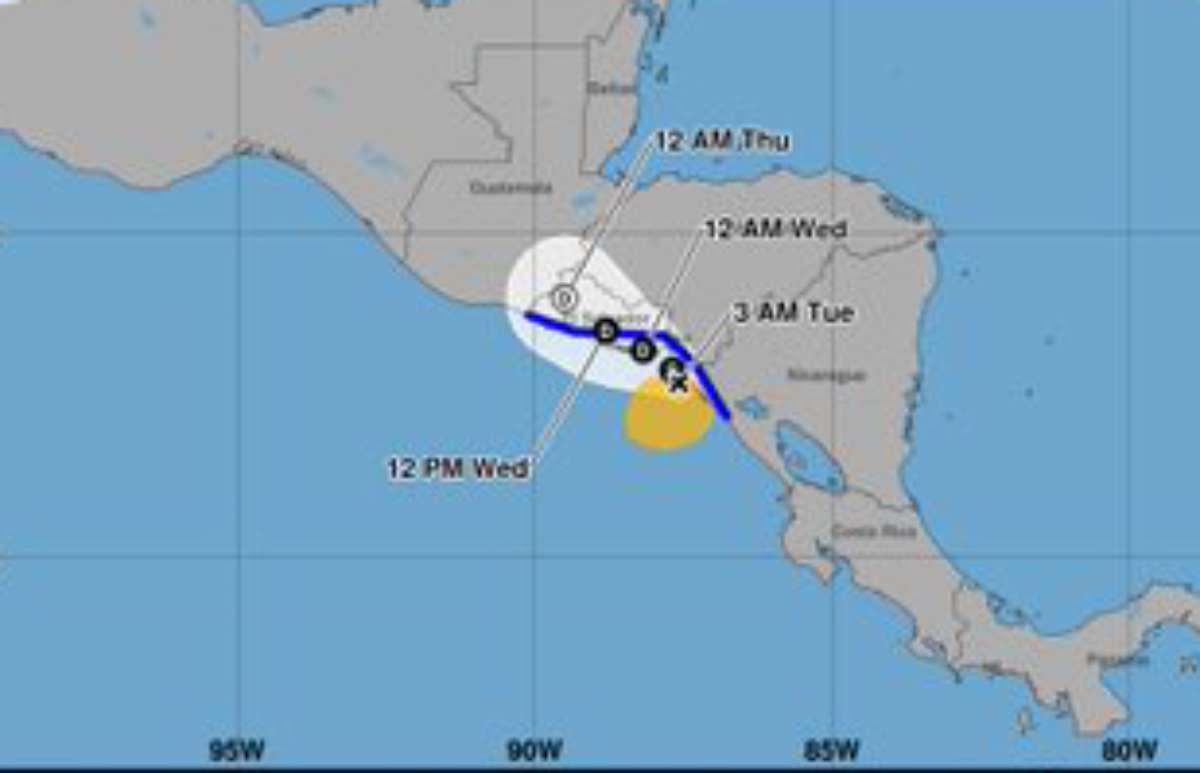 Tormenta Tropical Cristina amenaza con fuertes lluvias en Ce