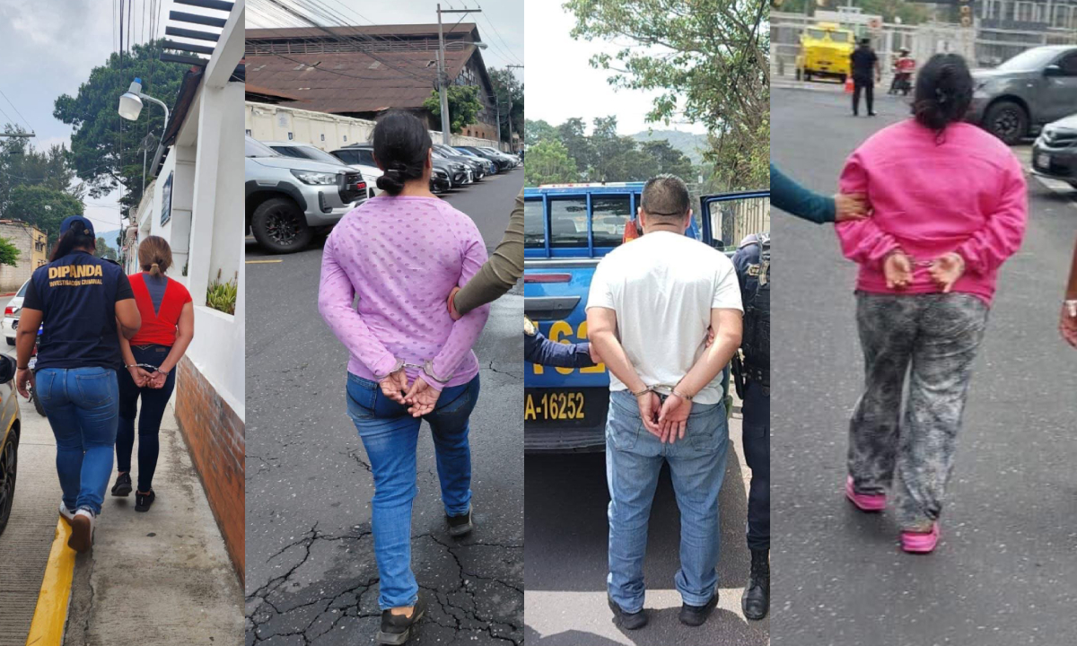 Cuatro presuntos extorsionistas capturados en las últimas horas