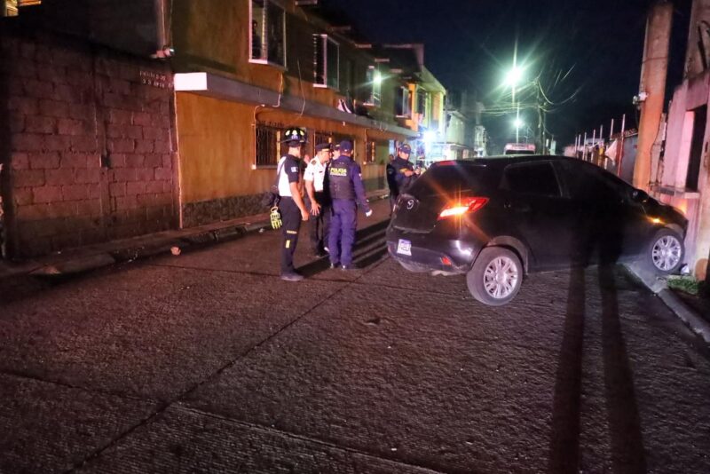 Conductor de vehículo asesinado en San José Pinula