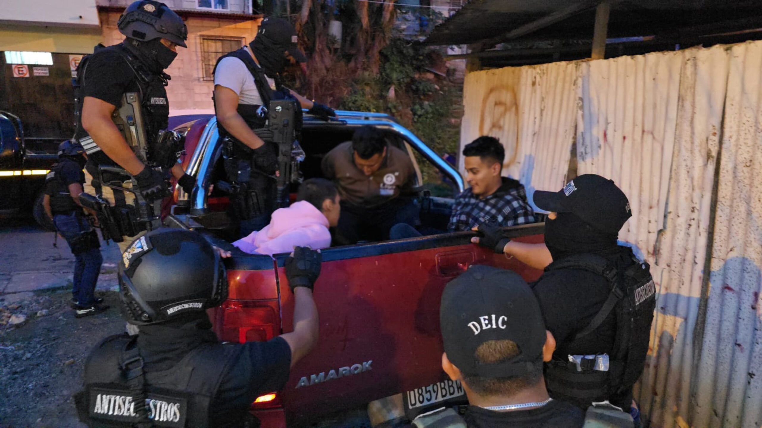 ¡Sano y salvo! Rescatan a joven secuestrado y capt