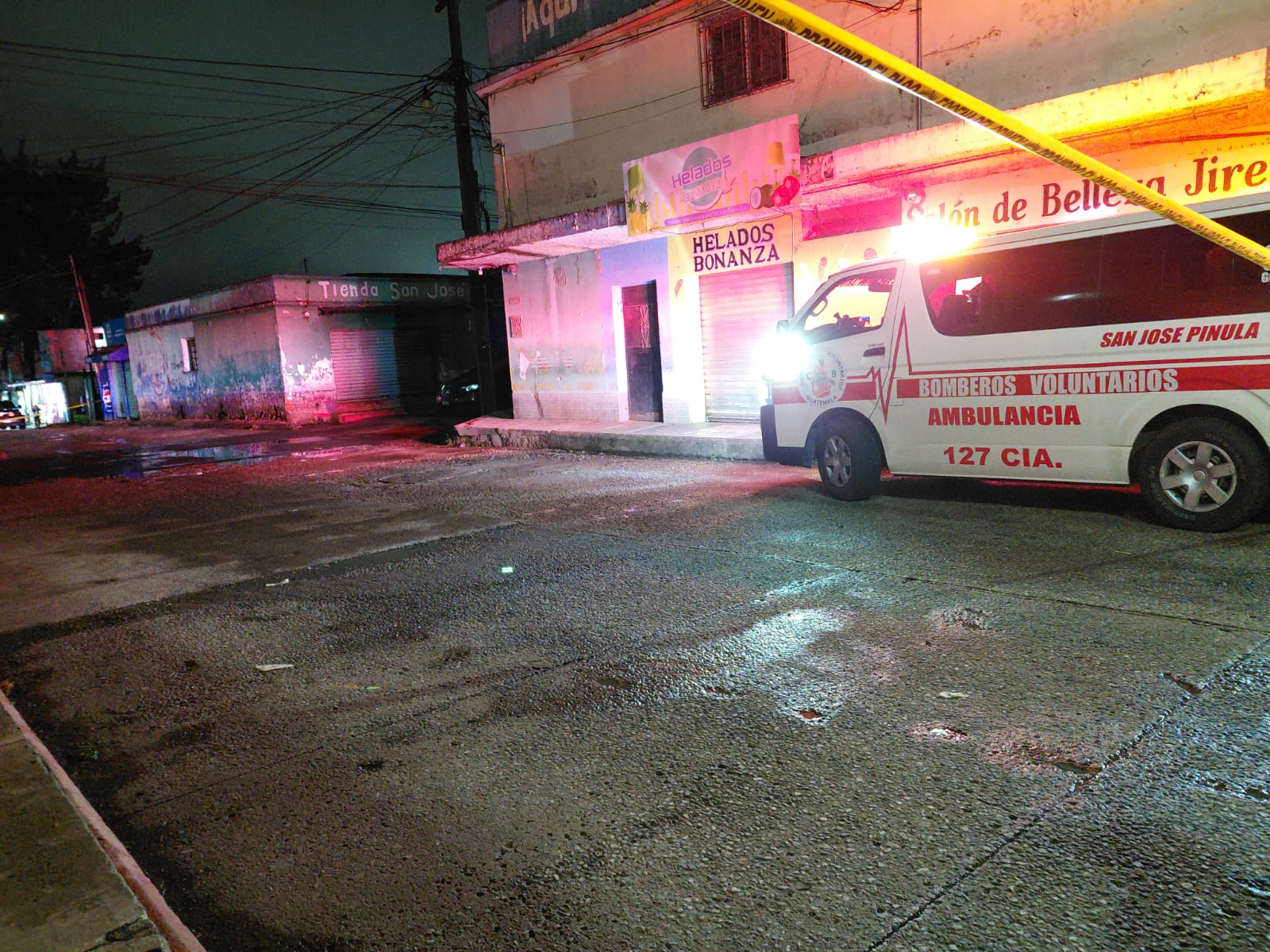 Hombre fallecido en ataque armado en San José Pinula