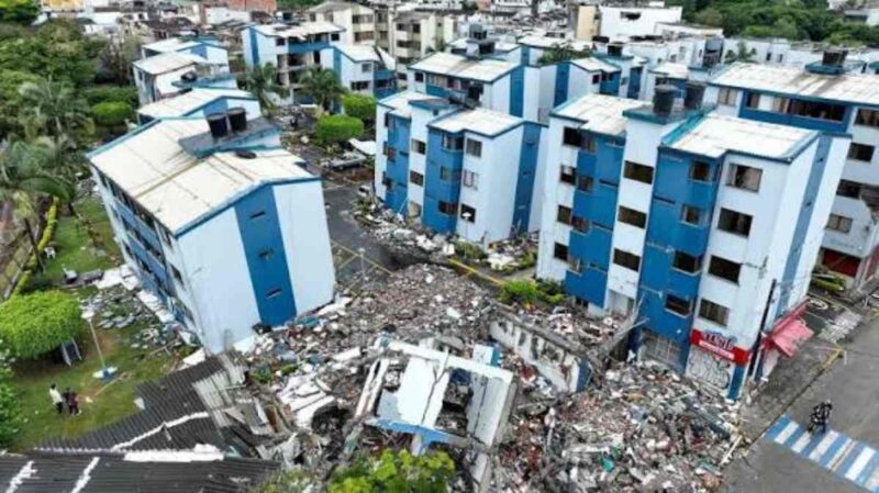El temblor ocurrió a las 11:45 hora local (16:45 hora GMT) y tuvo como epicentro Los Santos, en el departamento de Santander (noreste), a una profundidad de 140 kilómetros, según el Servicio Geológico Colombiano (SGC).
