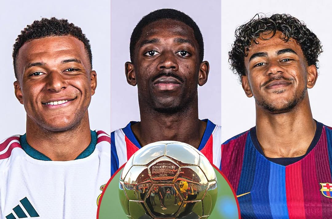 Mbappé, Yamal y Dembéle, entre los nominados al Balón de Oro