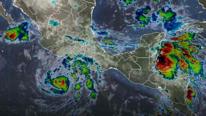 Durante la conferencia de prensa presidencial, Fabián Vázquez Romaña, coordinador general del Servicio Meteorológico Nacional (SMN), explicó que Trudy es considerado un huracán mayor tras intensificarse a categoría 3
